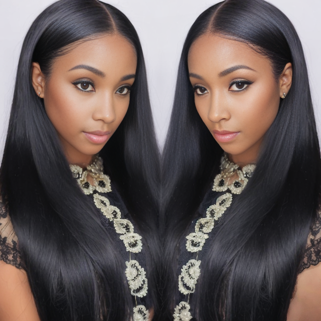 6x6 Straight Closure Lace Wigs 250%