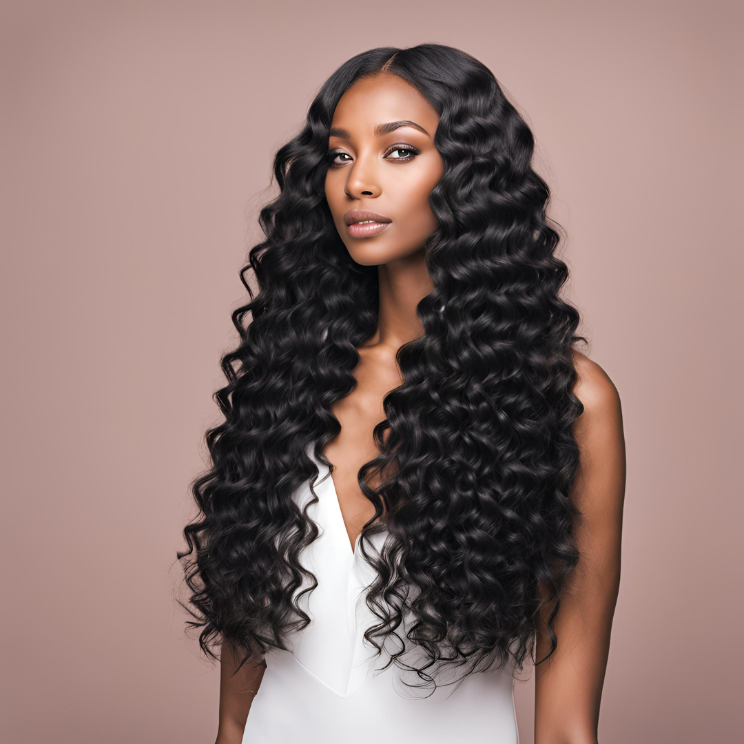 1 pc Deep Wave Human Hair Bundle