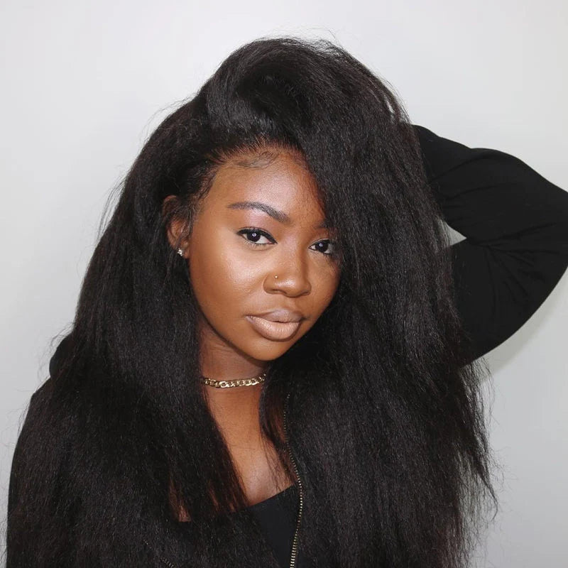 13x4 Kinky Straight Lace Frontal Wig