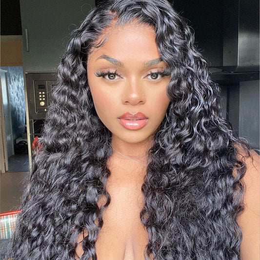 4x4 - Water Wave Lace Closure Wigs