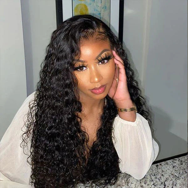 4x4 - Water Wave Lace Closure Wigs