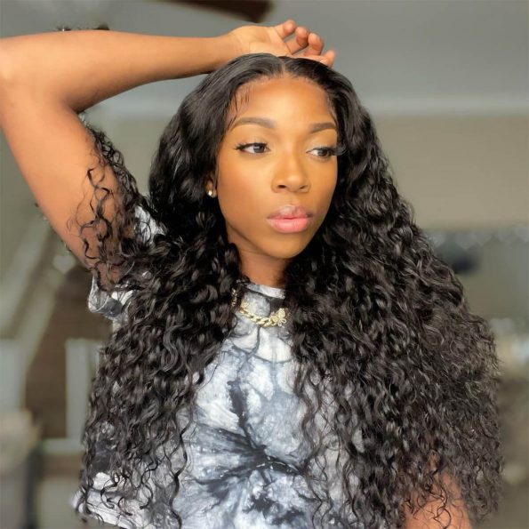 13x6 Water Wave Lace Frontal Wigs