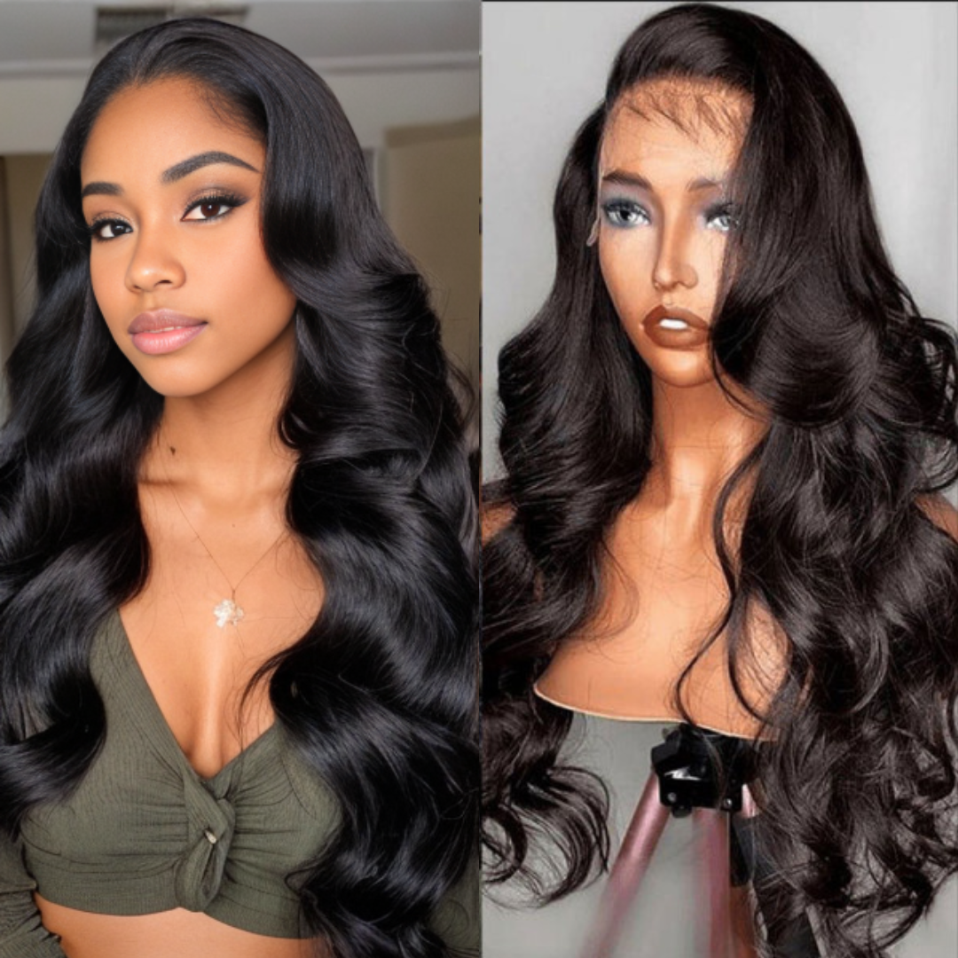 Full & Thick High Density 13x4 Body Wave Lace Front Wig