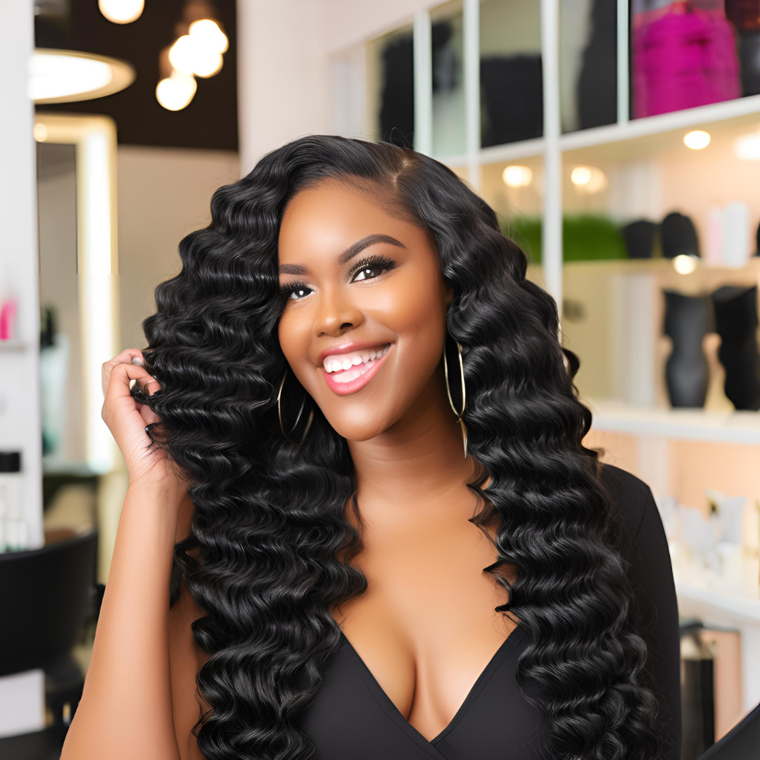 13x6 Loose Deep Wave Lace Frontal Human Hair Wigs