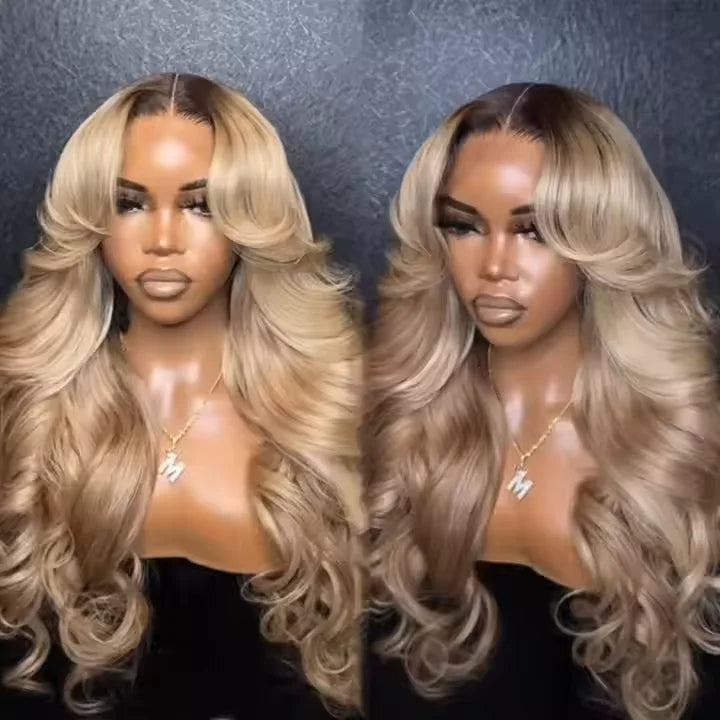 Ombre Ash Blonde | 5x5 Body Wave