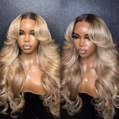 Ombre Ash Blonde | 5x5 Body Wave