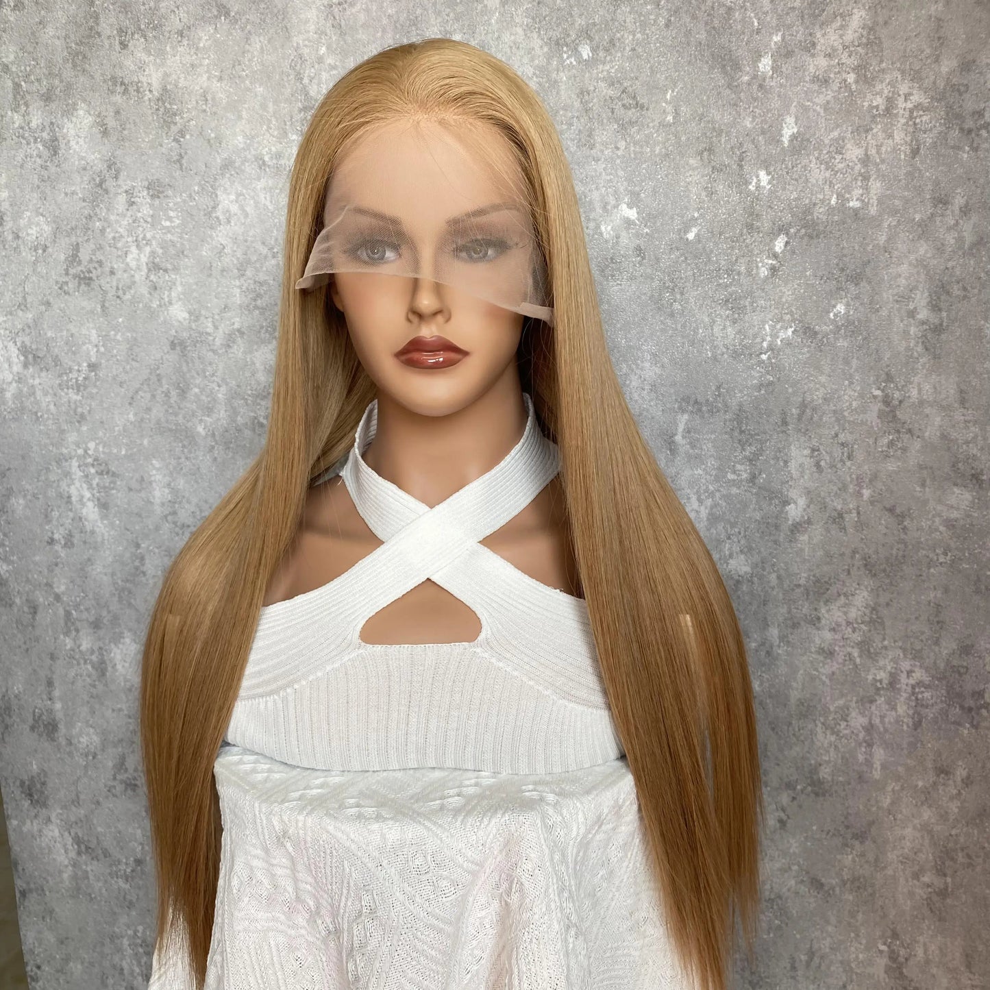 Straight Strawberry Blonde 13x6 HD Lace Front Human Hair Wig