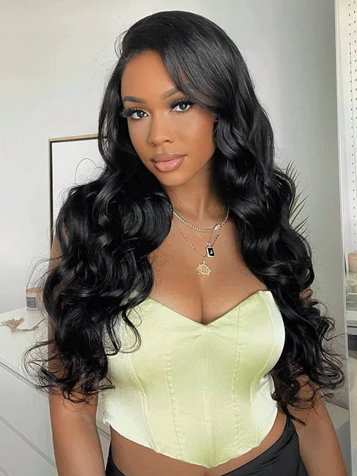 M-Cap Wear & Go Body Wave 9x6 HD Glueless Lace Human Hair Wig