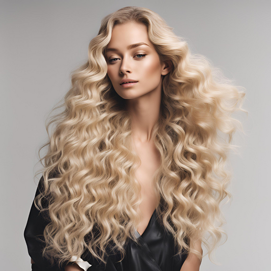 Blonde Ombre Loose Deep Wave Lace Front Wig