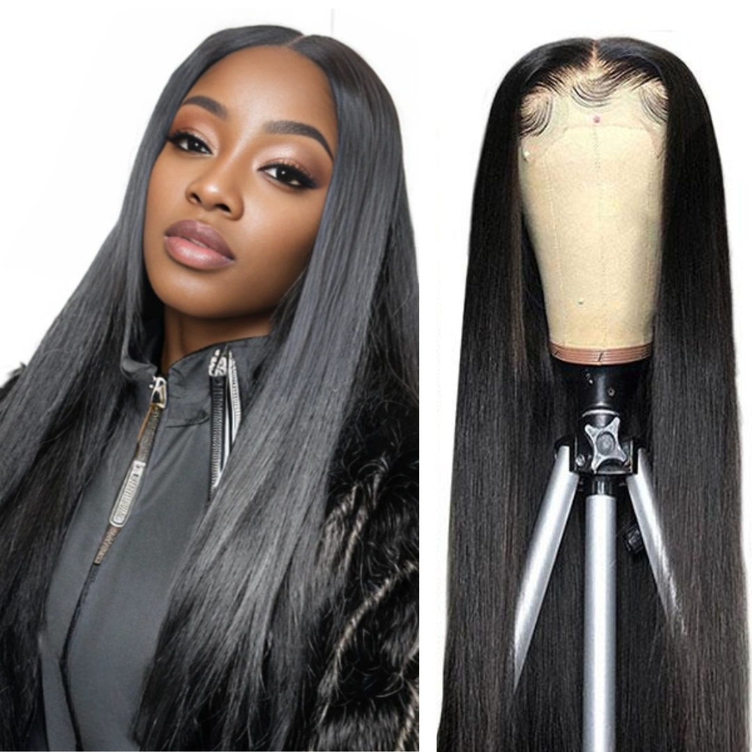 5x5 - Straight Lace Closure Wigs 250%