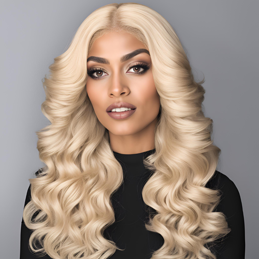 #613 Blonde Loose Deep Wave Lace Front Wigs