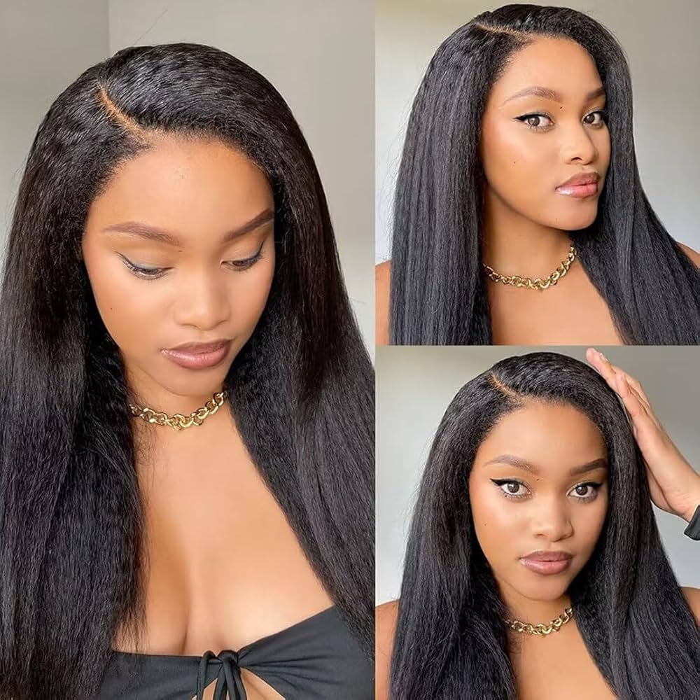 Kinky Straight Skin Melt Invisible HD Lace Frontal