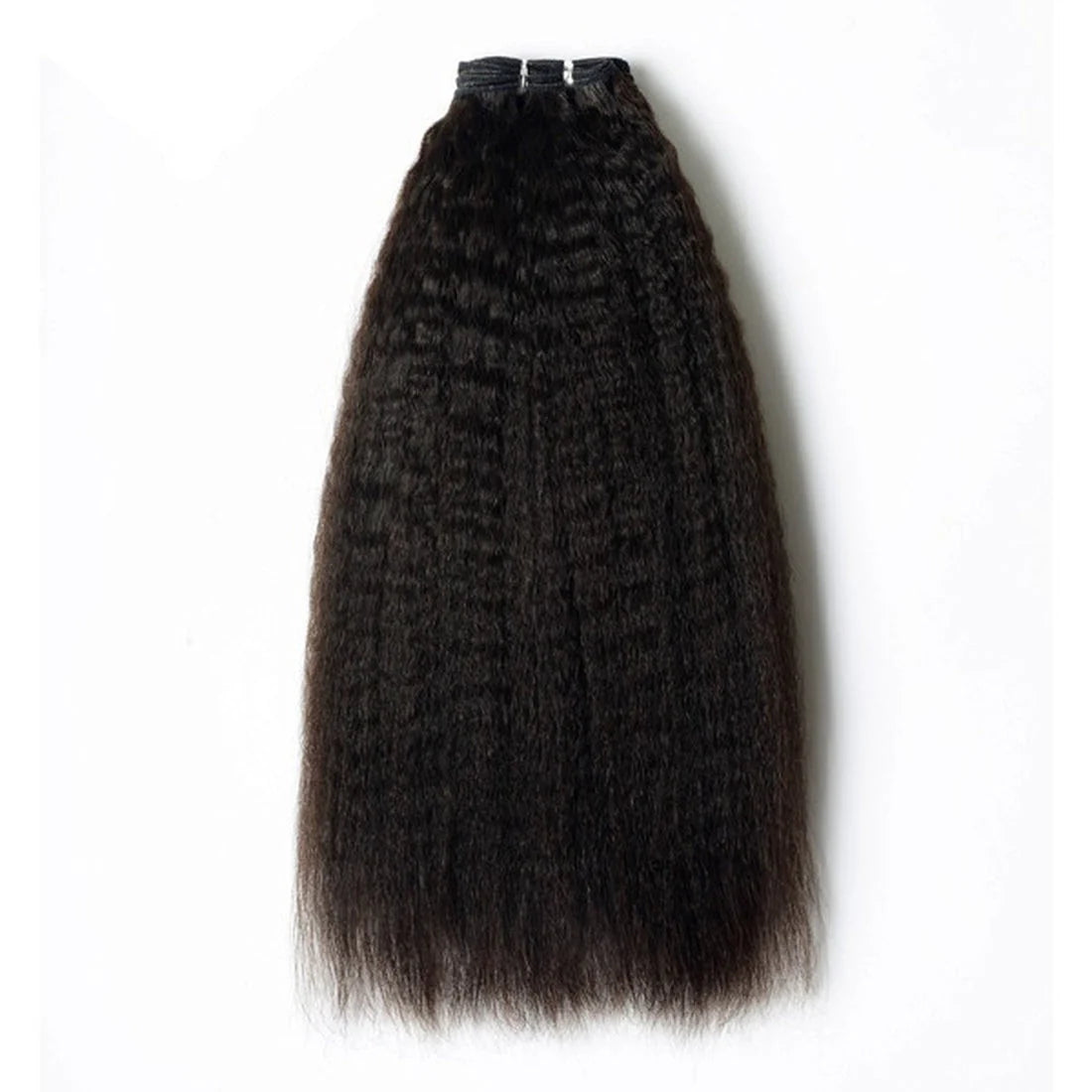 Kinky Straight Human Hair Single Bundle