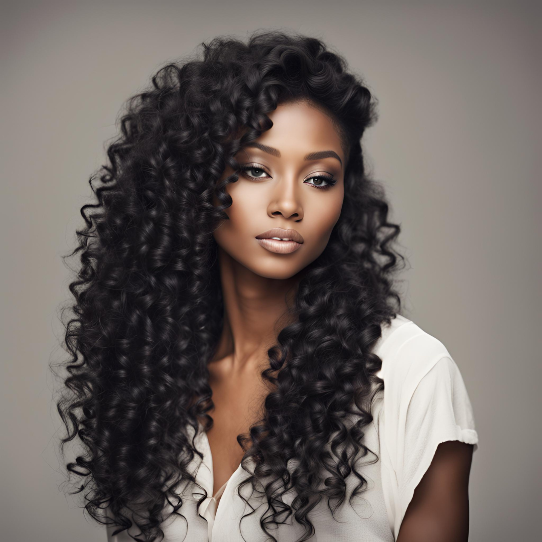 3 pcs Curly Human Hair Bundles - 100% Virgin Hair