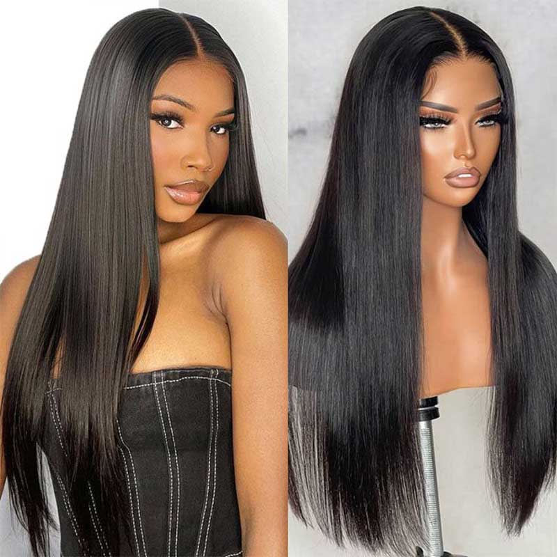 Wear & Go Straight 6x4 HD Glueless Human Hair Wig