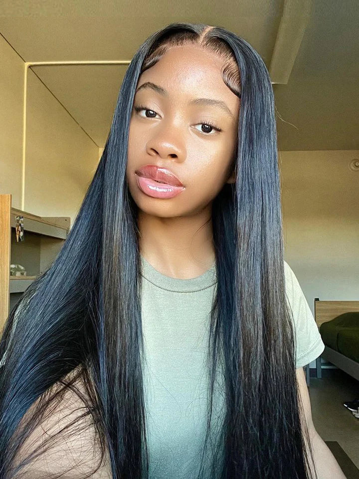 Wear & Go Straight 6x4 HD Glueless Human Hair Wig