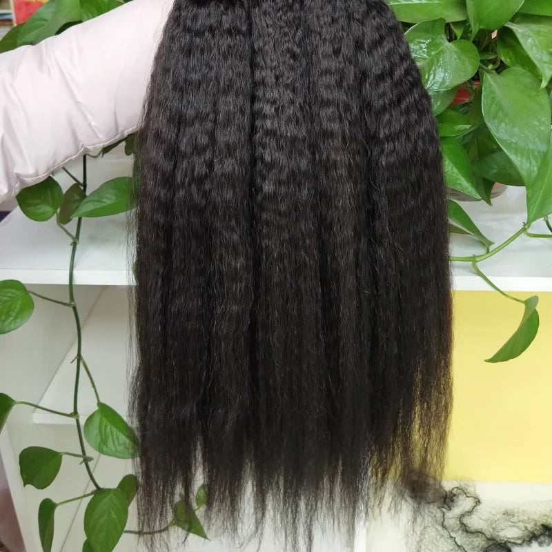 Kinky Straight Human Hair Single Bundle