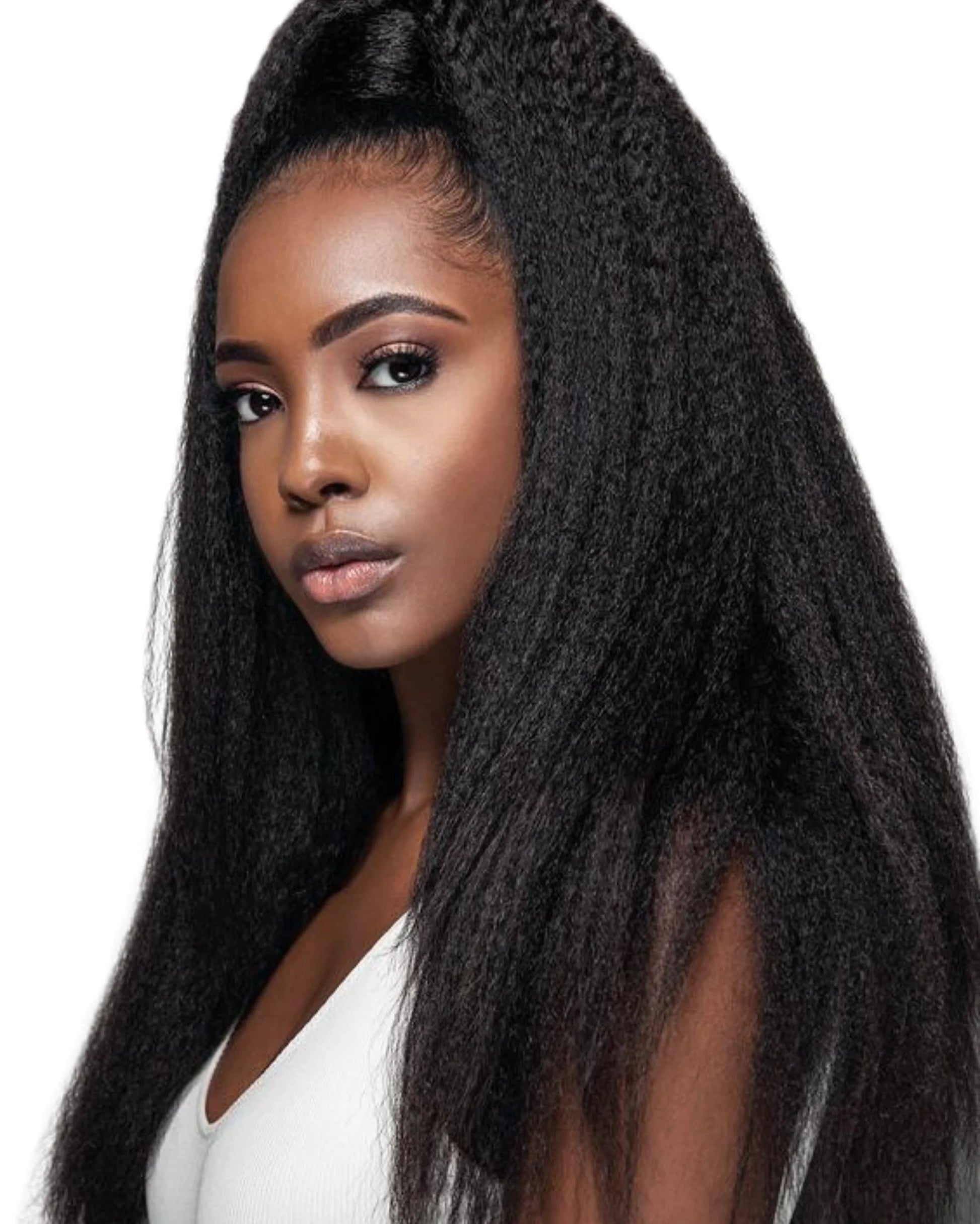 Kinky Straight Human Hair Single Bundle