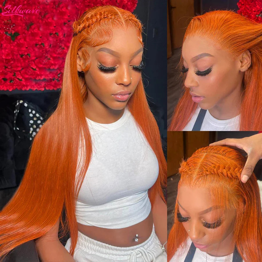 Ginger Glueless Invisi-string Snug Fit 360 Full Lace Straight Wig