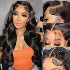 Long Length (28") Body Wave 13x4 Lace Front Human Hair Wig