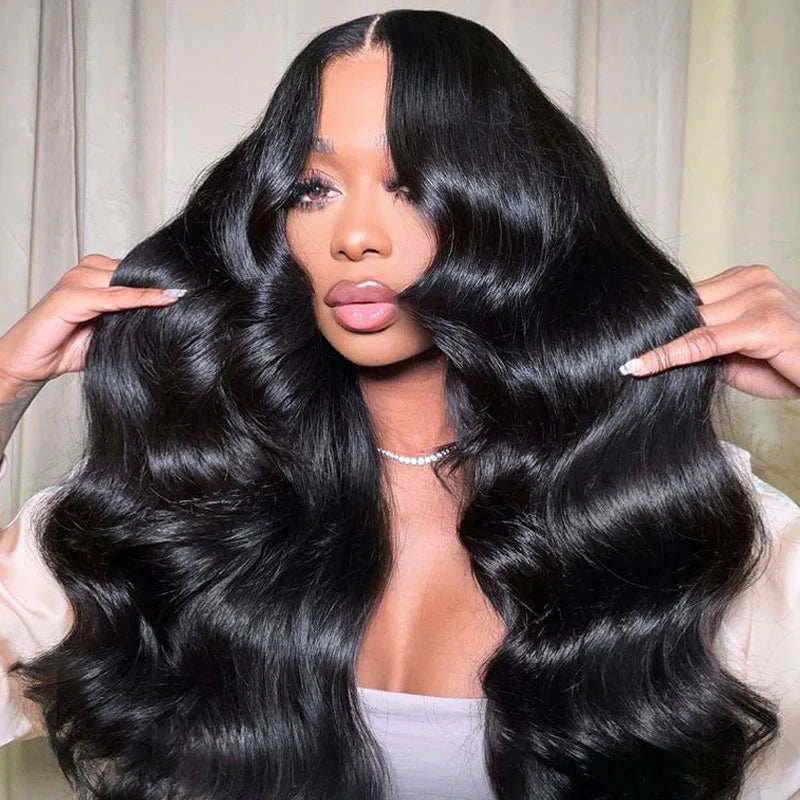 Full 200% Density Body Wave Beginner Friendly 6x4 HD Glueless Lace Human hair Wig