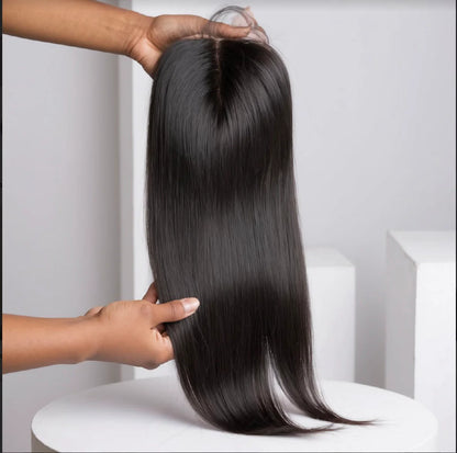 Virgin Human Hair Straight HD Lace Closure