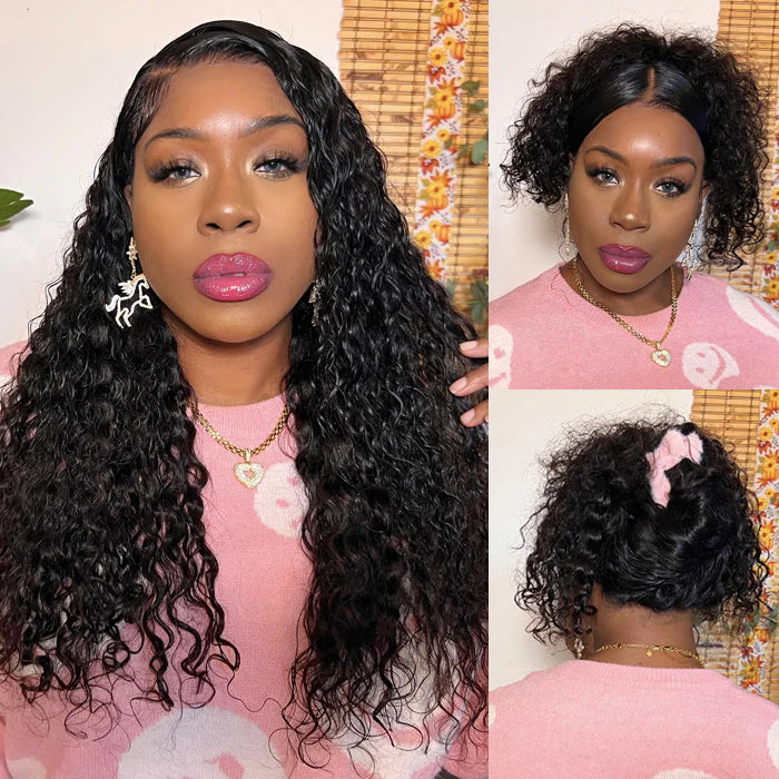 Water Wave Invisi-String Snug Fit 360 HD Lace Front Wig