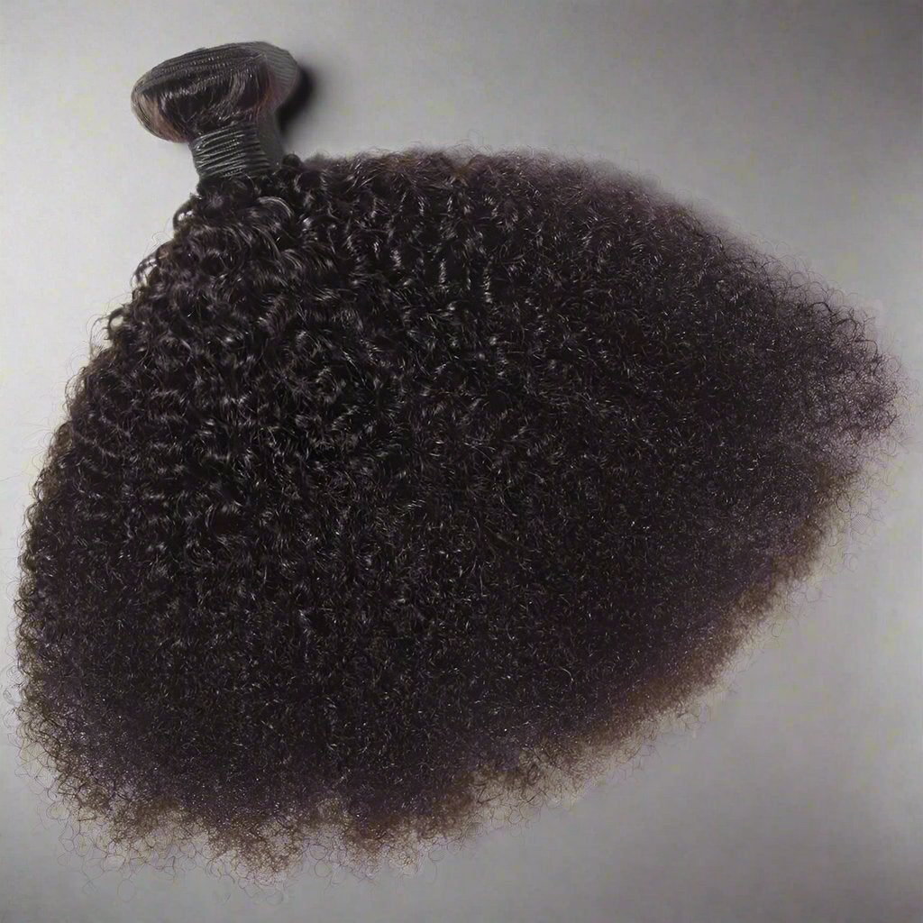 1 Pc Kinky Curly Unprocessed Human Hair Bundle