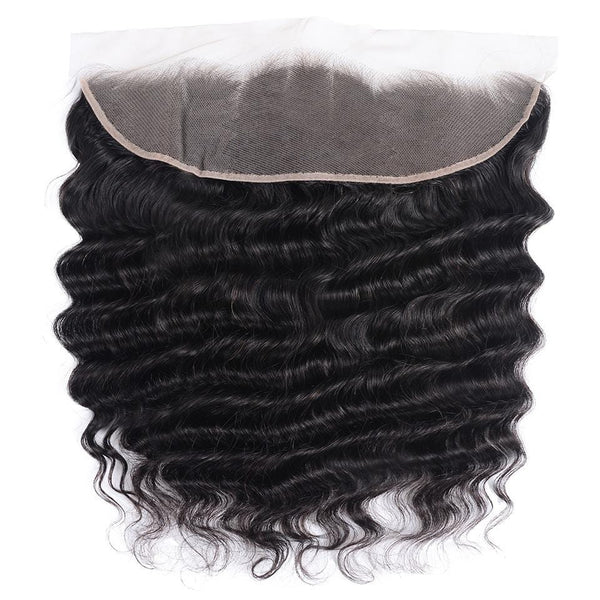 1 pc Loose Deep Wave Real HD Lace Frontal