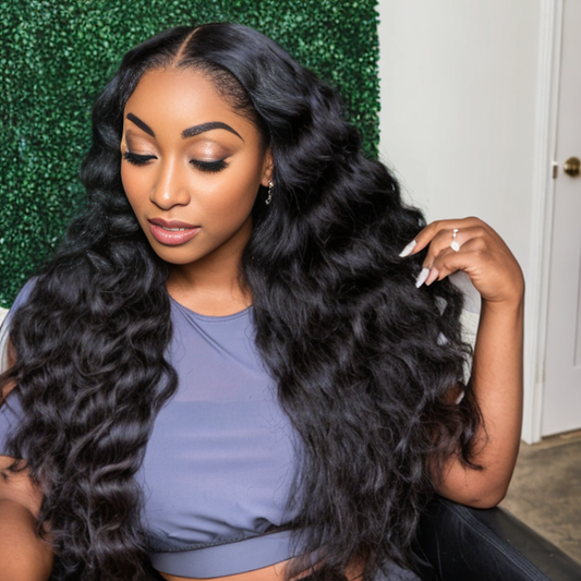 1 pc Loose Deep Wave Real HD Lace Frontal