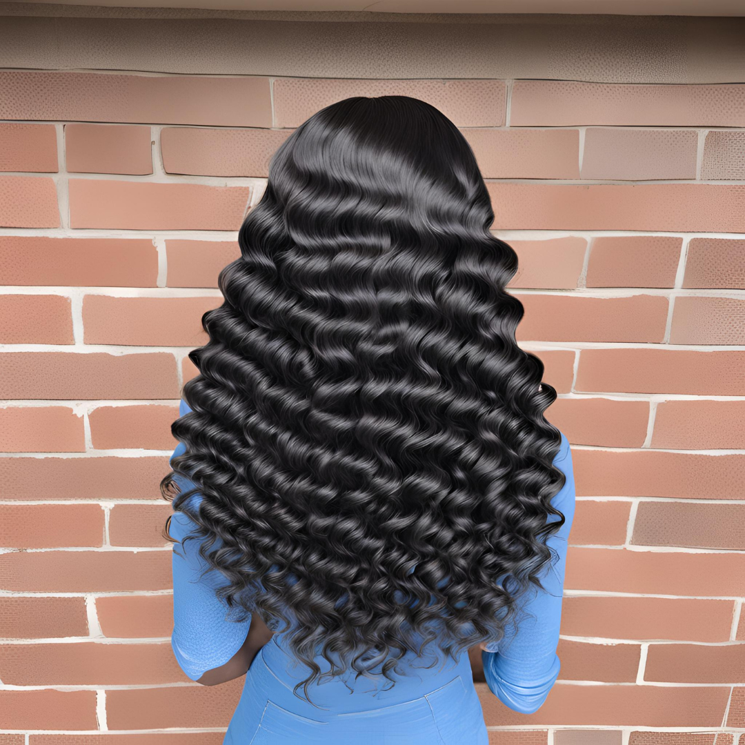 Loose Deep Wave Virgin Human Hair 1 Pc Bundle