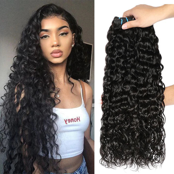 1 Pc Wet and Wavy Water Wave Human Hair Bundle