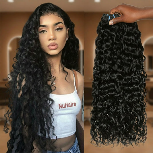 1 Pc Wet and Wavy Water Wave Human Hair Bundle