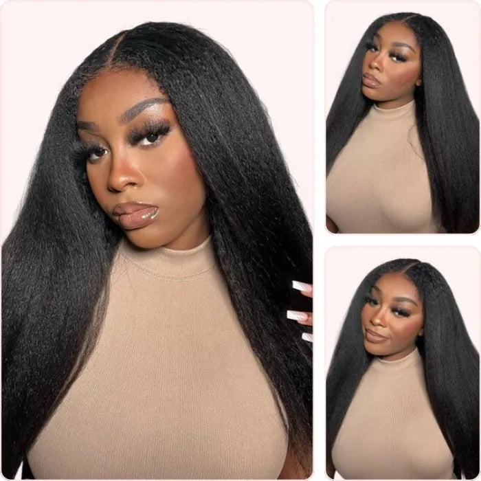 13x4 Kinky Straight Lace Frontal Wig