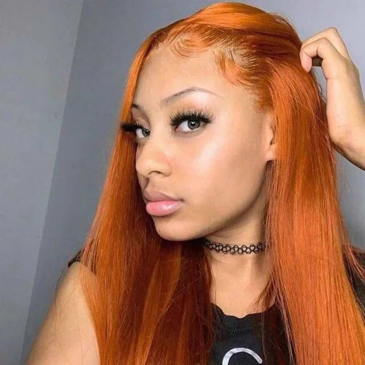 Ginger Straight Lace Frontal Wigs