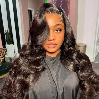 Body Wave 13x6 HD/Transparent Lace Front Human hair Wig