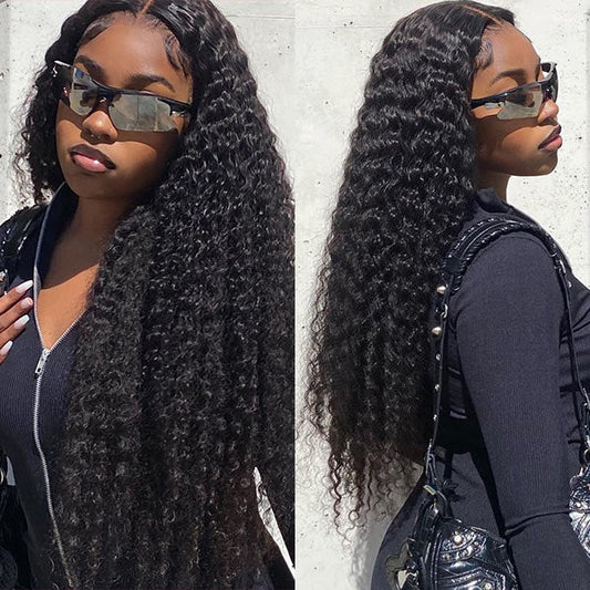 13x6 Deep Wave Lace Frontal Wigs 250%