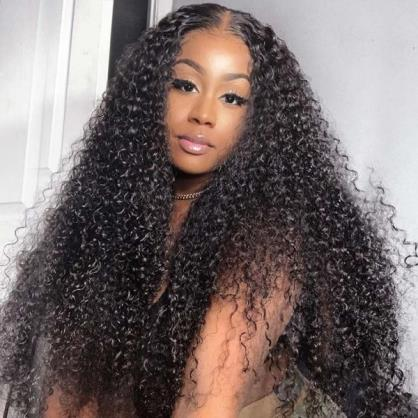 4x4 - Curly Lace Closure Wigs