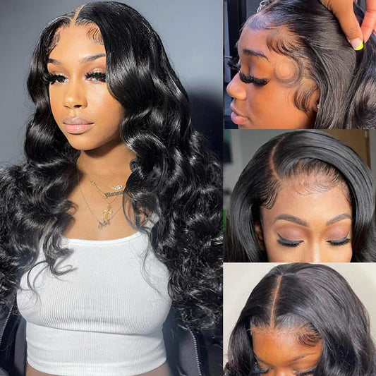 4x4 - Body Wave Lace Closure Wigs