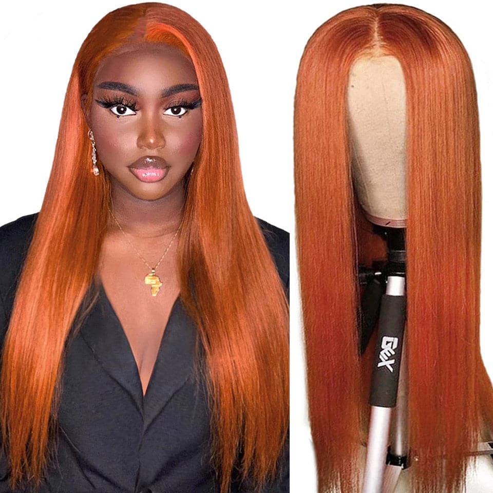 Ginger Straight Lace Frontal Wigs