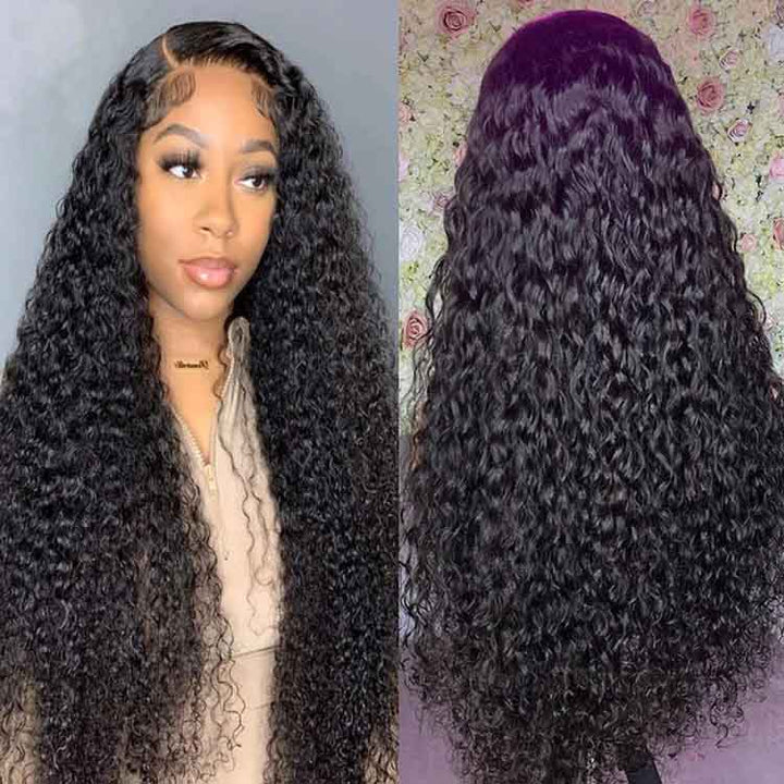 13x4 Water Wave Lace Frontal Wig