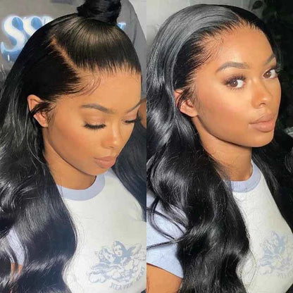 Body Wave 13x6 HD/Transparent Lace Front Human hair Wig