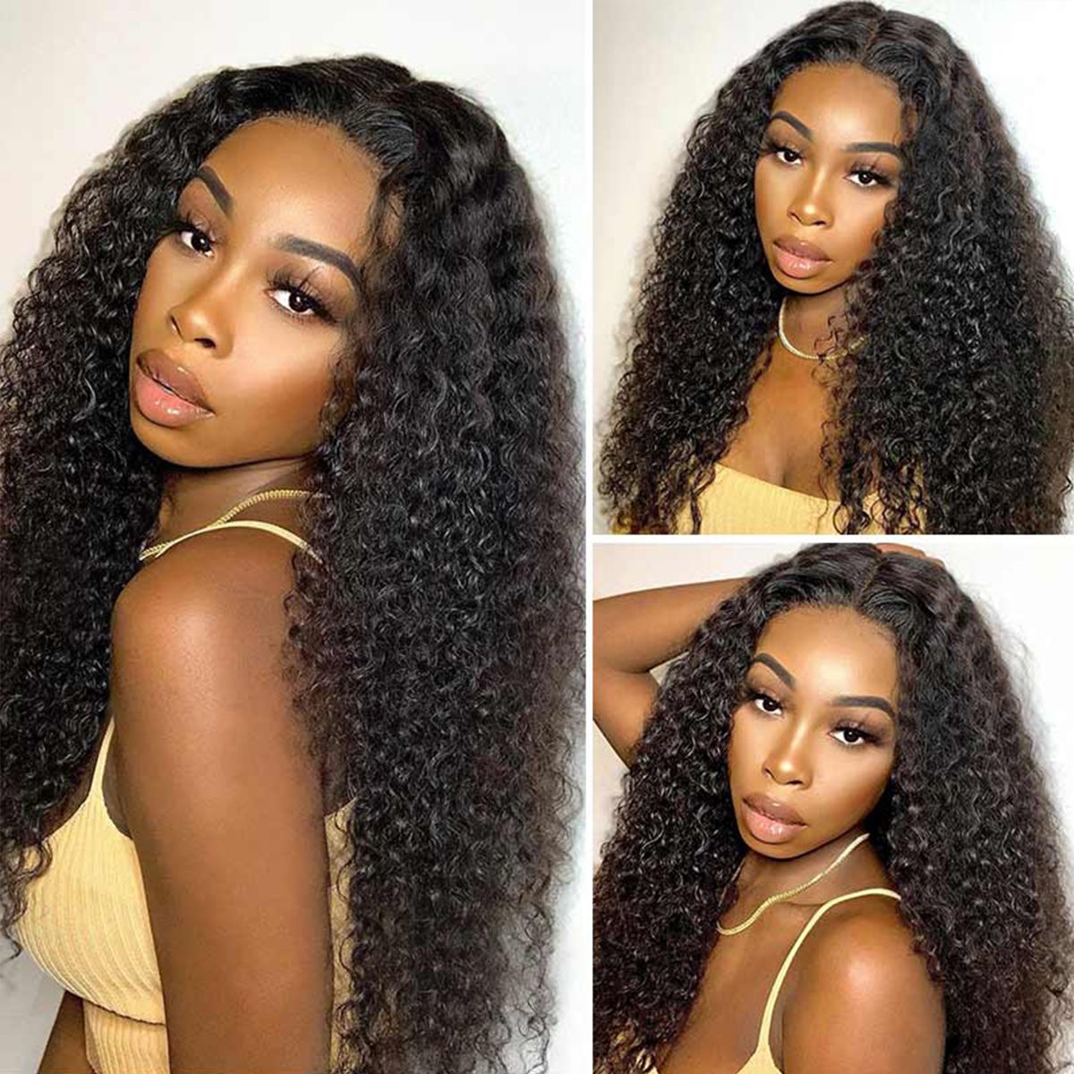 13x6 Curly Lace Frontal Wigs