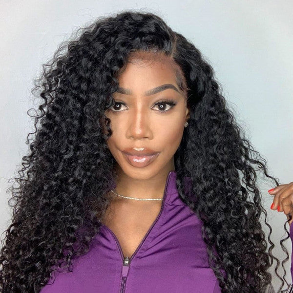 13x6 Deep Wave Lace Frontal Wigs 200%