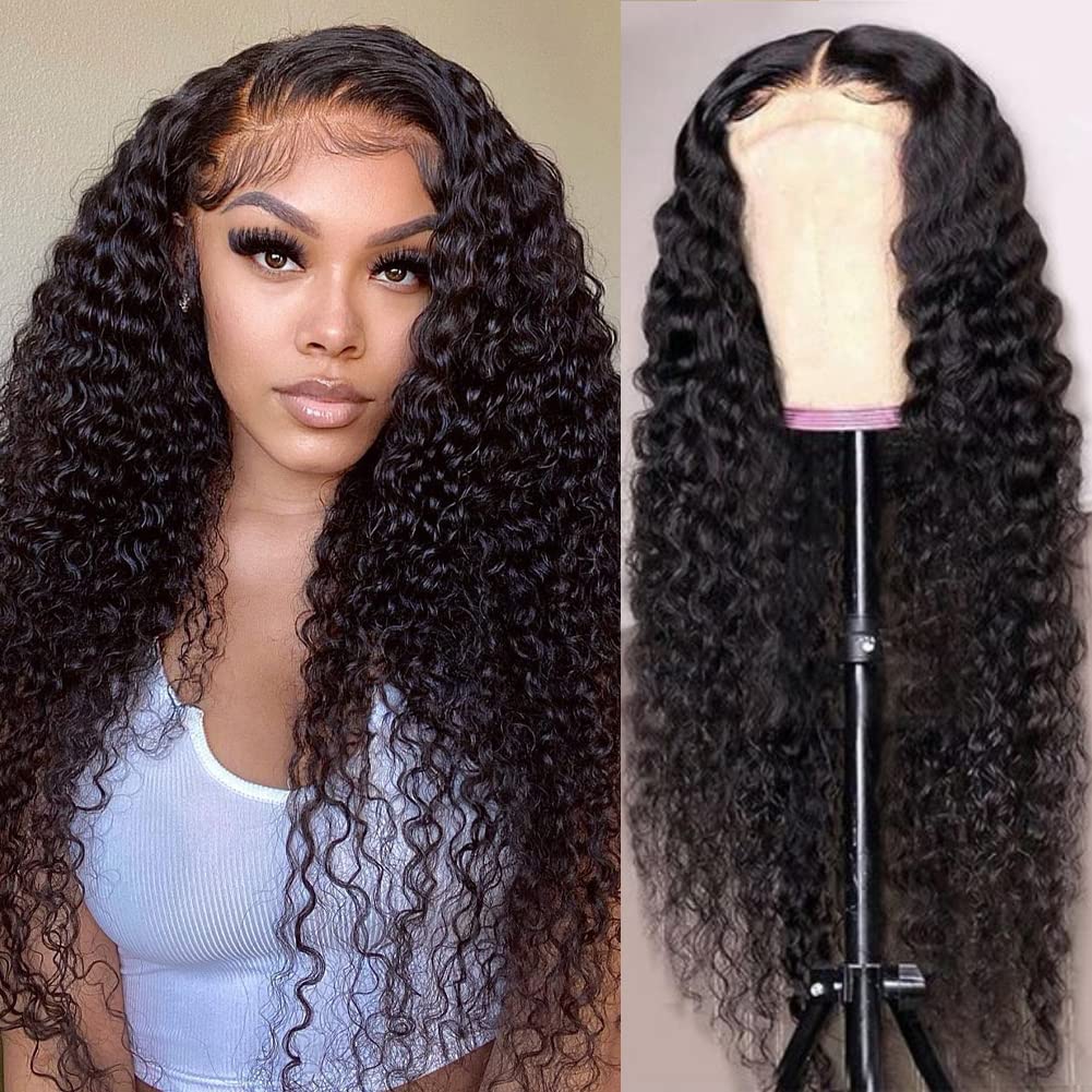 4x4 - Deep Wave Lace Closure Wigs