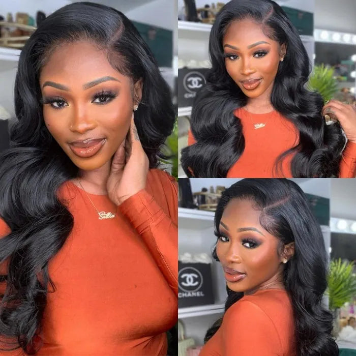 Body Wave 13x6 HD/Transparent Lace Front Human hair Wig