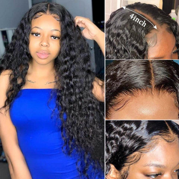 4x4 - Curly Lace Closure Wigs