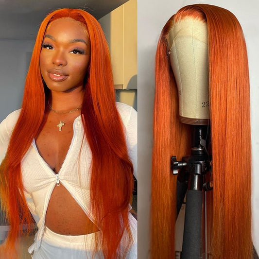 Ginger Straight Lace Frontal Wigs