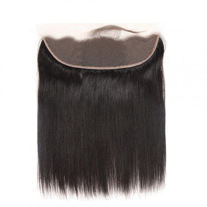 Free Part Straight HD Lace Frontal - 100% Human Hair