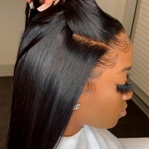 13x4 Straight Lace Frontal Wig